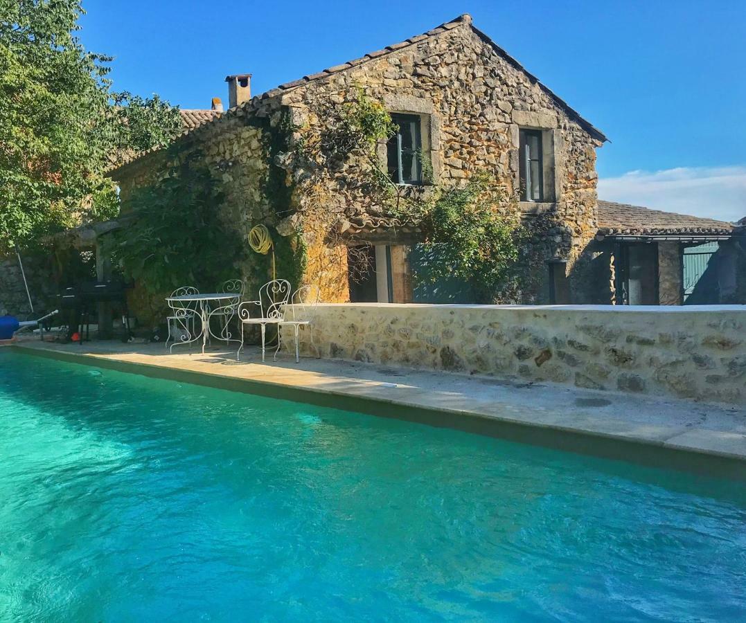 Villa La Magnanerie D'Audabiac à Lussan  Extérieur photo